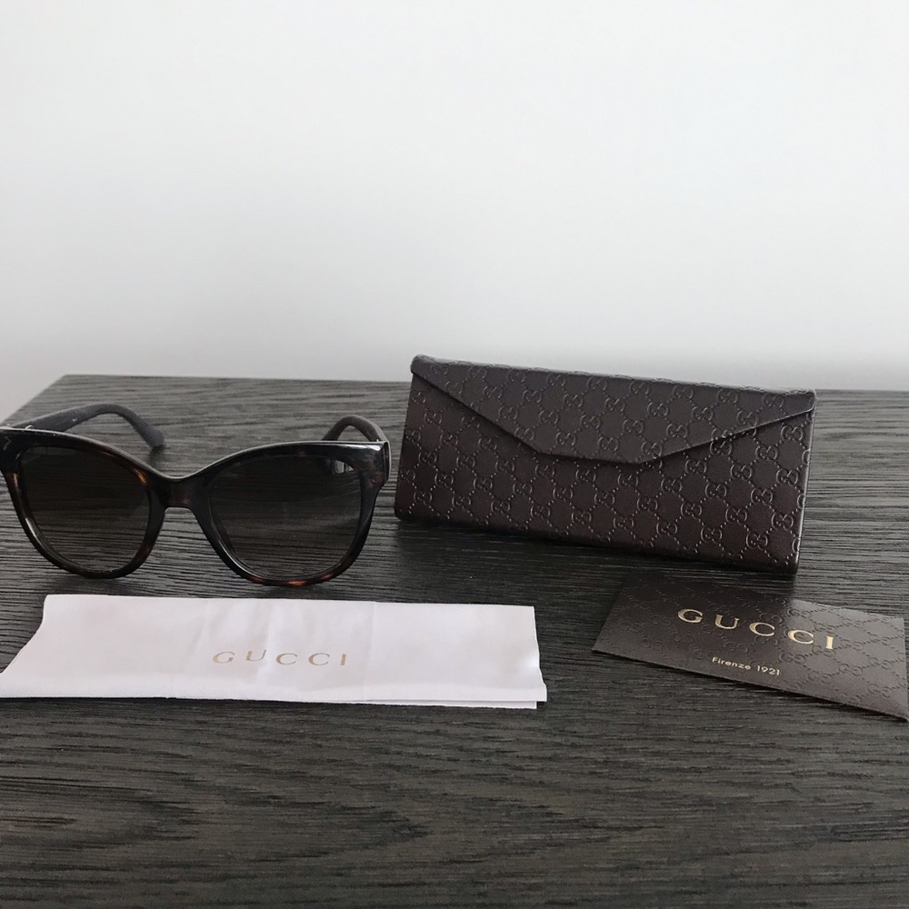 COPY - AUTHENTIC Gucci  3786/S Tortoise & Brown F…